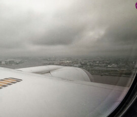 Anflug Tokyo Haneda
